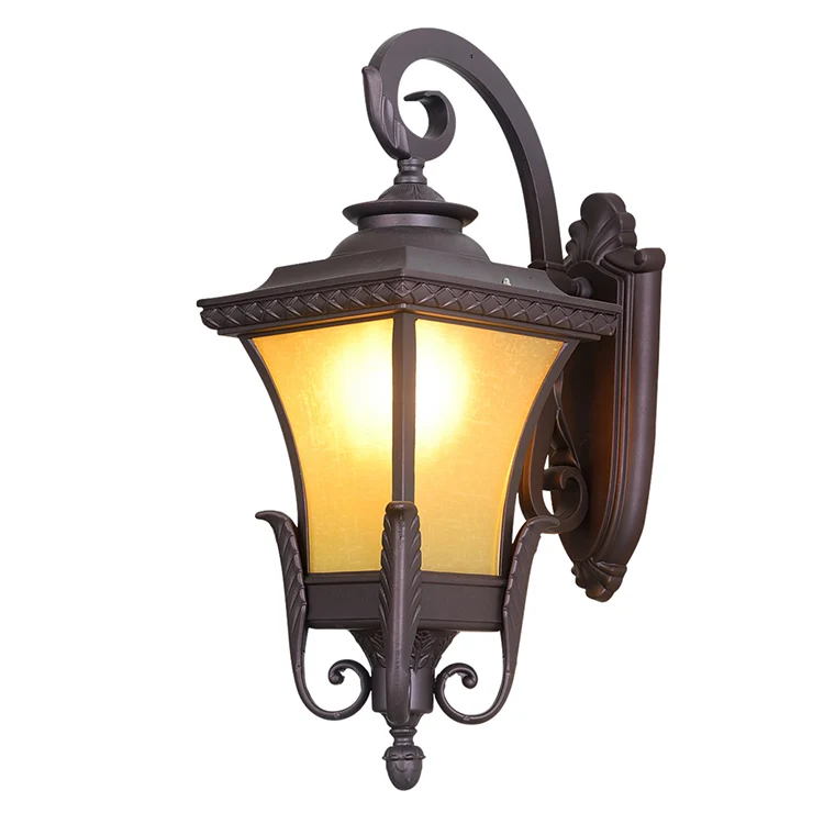 European antique style outdoor lighting vintage outdoor wall light E27 outdoor lighting wall fixture