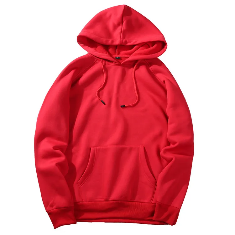Christmas Sweater Men And Women Long Sleeve Blank Hooded Cotton Hoodies Sweatershirt