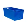 Plastic Carry Tote With Handles Custom Tote Box For Storage Postal Without Lid Corrugated Sheet Material Reusable