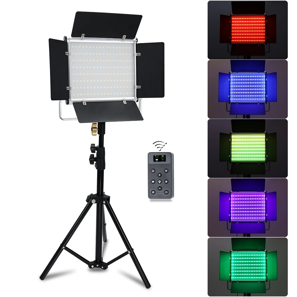 

Portable studio led fill light rgb led panel light 30W RGB Led photo film tv shooting light