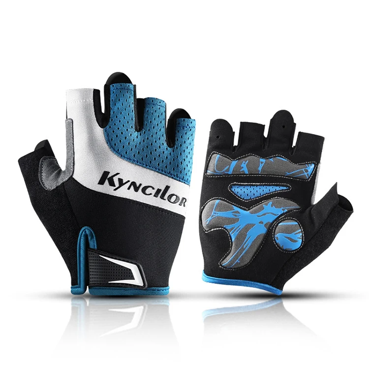 

2021 Latest New Design Half Finger Bike Cycling Gloves Wear Resistant Gloves For Bike, Picture shows