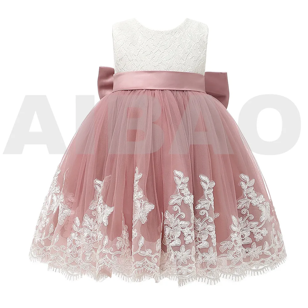 

short little girl ivory lace flower girl dress, White and ivory,pink