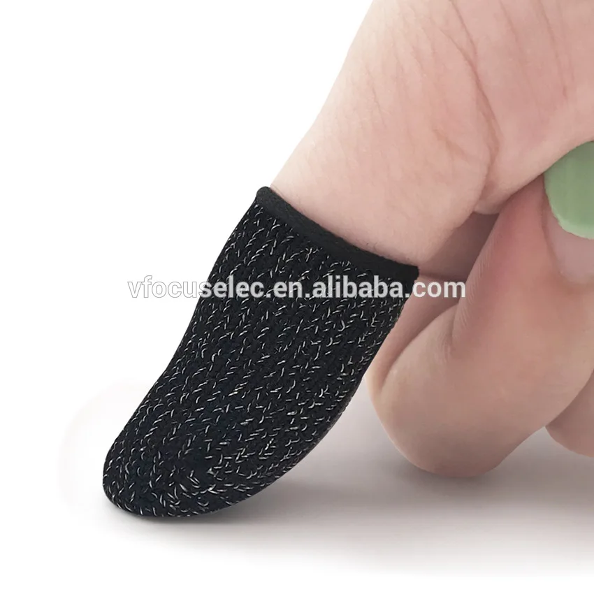 

high Sensitive thumb sleeves for mobile gaming Finger Sleeve Sets, Optional