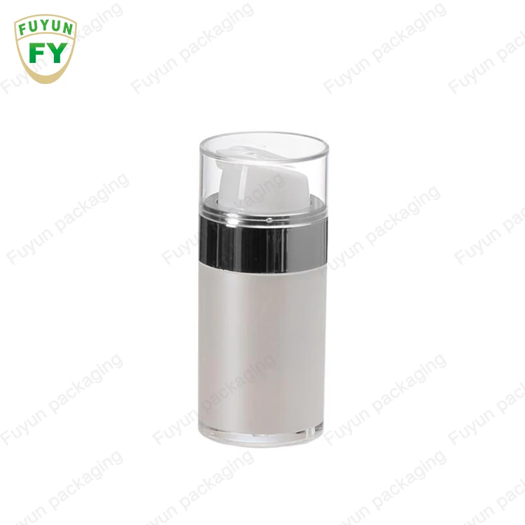 

Luxury cosmetic cream acrylic jar airless pump bottle 30ml 50ml cosmetics packing lotion container