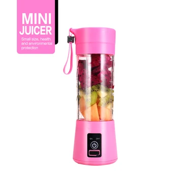 Portable Juicer Blender Household Mini Fruit Mixer 380ml Fruit Mixing