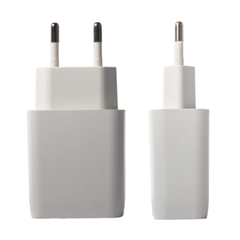 

MO New USB charger output 2.4A charging head for mobile phone Quick Adapter EU Fast charger with retail pack for Samsung S9 s10, Black white