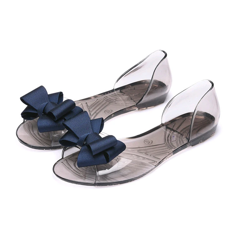 

Cheap transparent fish mouth sandal jelly flat sandals pvc women sandals 2019