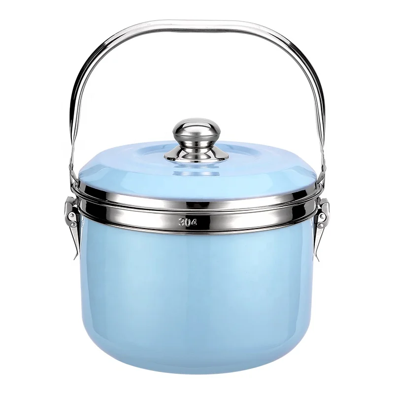 
TV Hot Sale 7.8L 9.8L Thermal Magic Cooker Stainless Steel Energy Saving Cooking Pot Thermos For Hot Food 