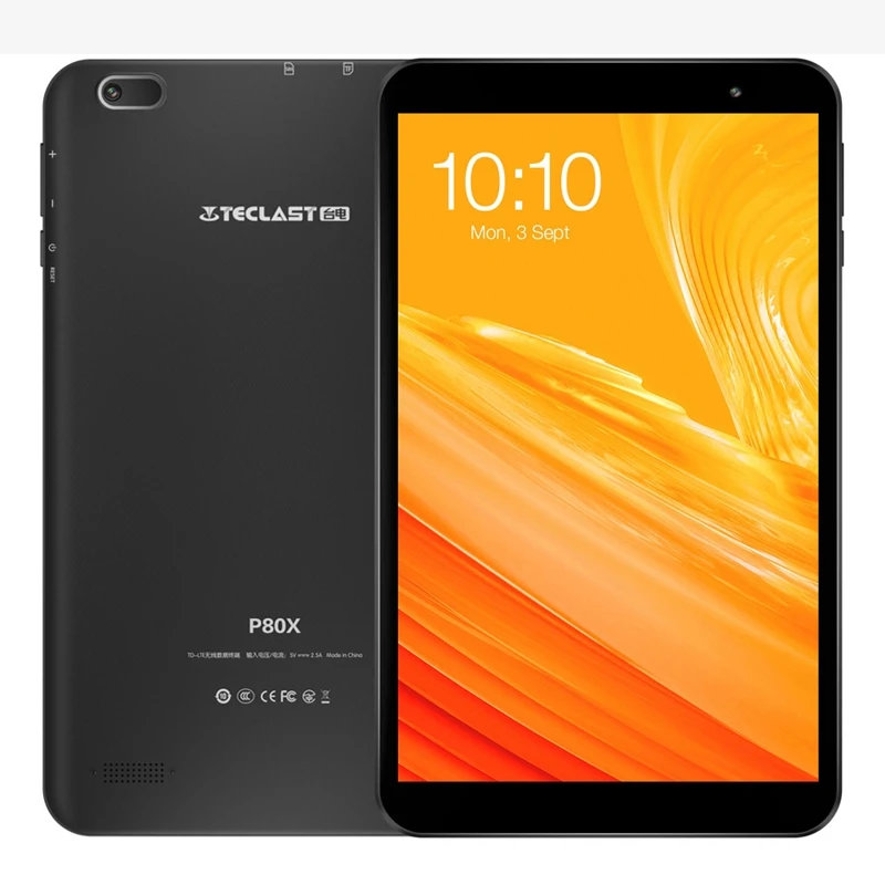 

2021 Amazon Hot Sale Teclast P80X 4G Tablet Android 9.0 8inch Octa Core 1.6GHz 2GB 32GB Dual Cameras Tablet