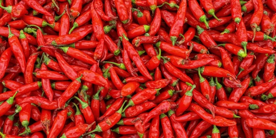 Various Sichuan pepper varieties displayed