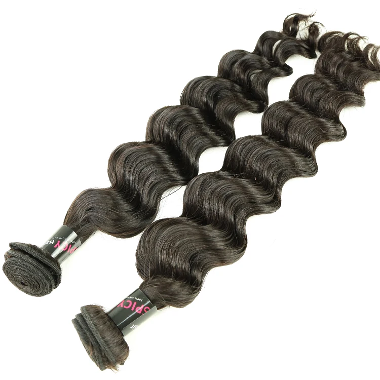 

Cuticle Aligned Brazilian Virgin Deep Wave Human Hair Bundles