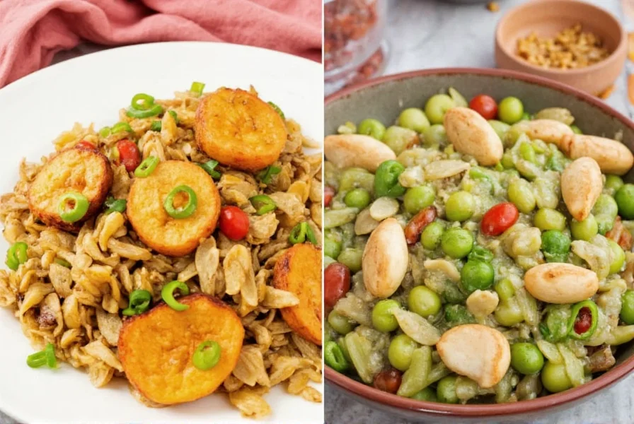 Colorful ginger recipes collage including ginger tea, stir-fry, and baked goods on wooden table