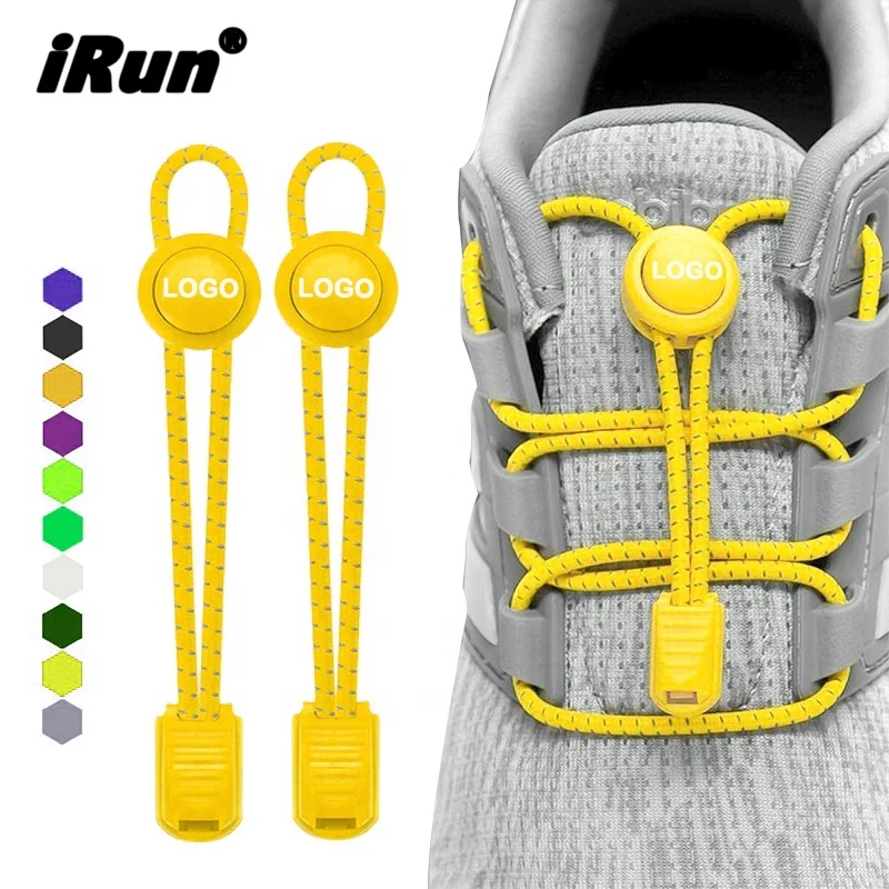 

iRun Amazon best sellers no tie shoelaces lock laces No Tie Athletes Laces Lock Lace Walmart Suppliers Accept OEM/ODM Design