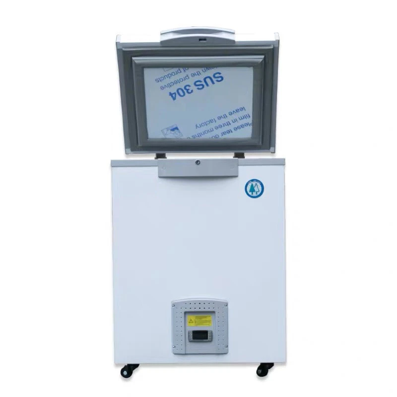 

-86 C Horizontal Laboratory Vaccine and Plasma Lab Deep Chest Freezer 100l