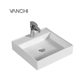 rectangular wash basin