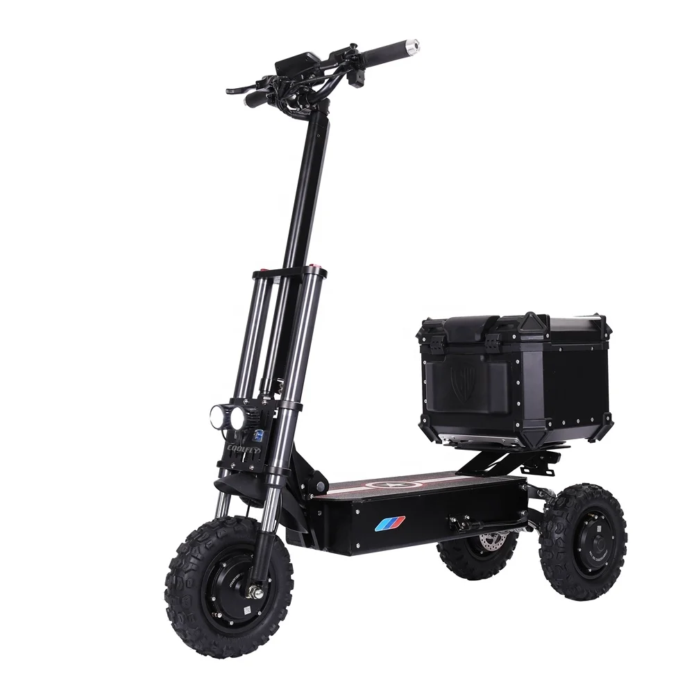 

Tubeless 11 inch big wheel 60v 3600w 5400w 5600w 6000w 31ah dual suspension three motor electric kick e scooter for adult
