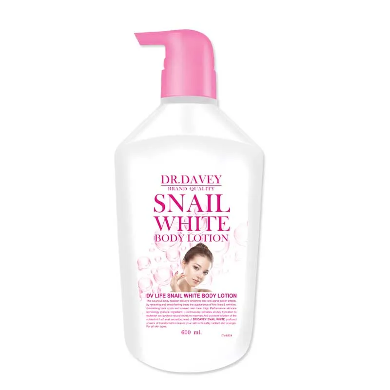 

DR.DAVEY Snail Whitening Skin Body Lotio For Hand And Face,Moisturizing Lotion,Body Cream, Milk white