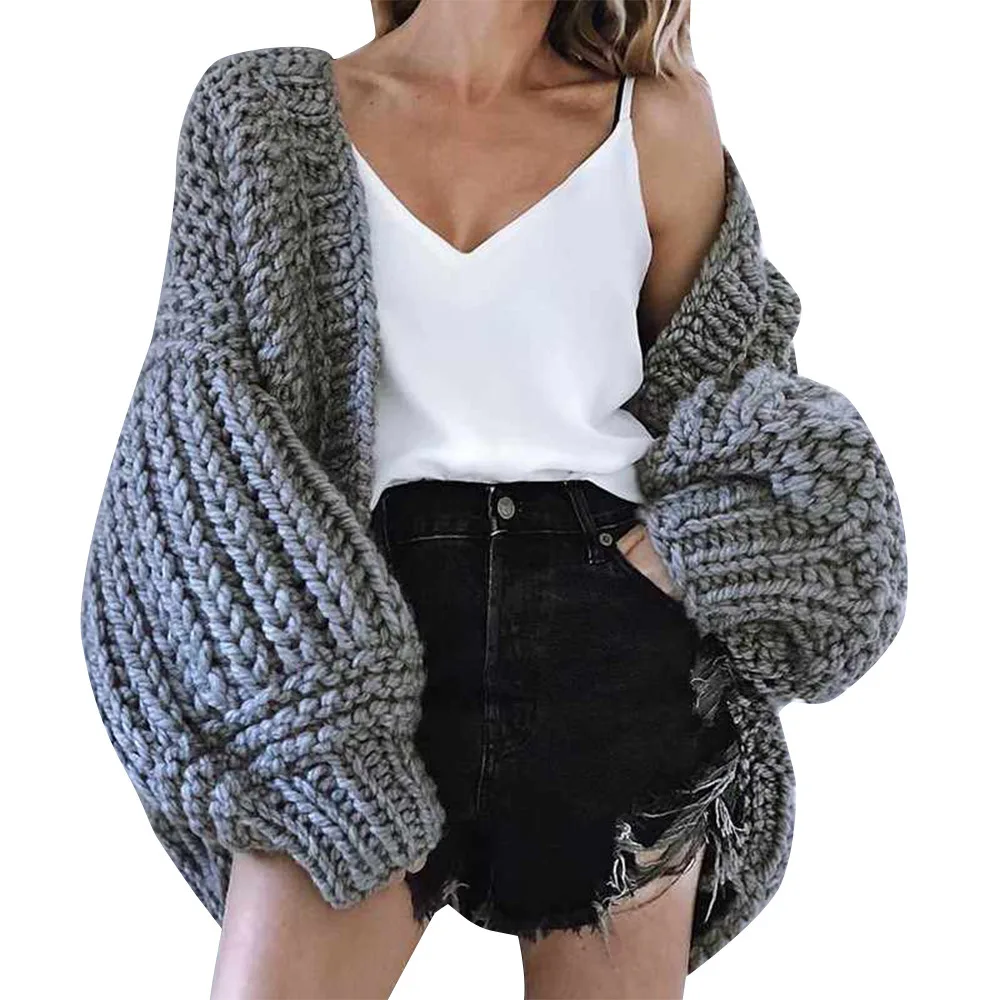 

90905-MX74 loose new styles autumn handmade knitting women sweaters