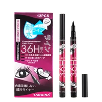 

4 Colors Black 36H Eyeliner Pencil Waterproof Pen Precision Long-lasting Liquid Eye Liner Smooth Make Up Tools