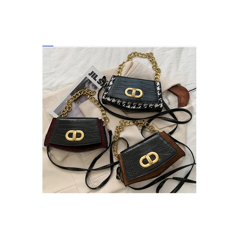 

2021 new women messenger cross body bag stone pattern designer ladies fashionable handbags shoulder armpit purse, Customizable
