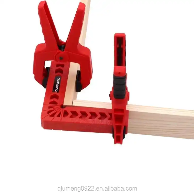 Clamp Right Angle L Square Holder Ruler Clamping Woodworking Standard Plastic 