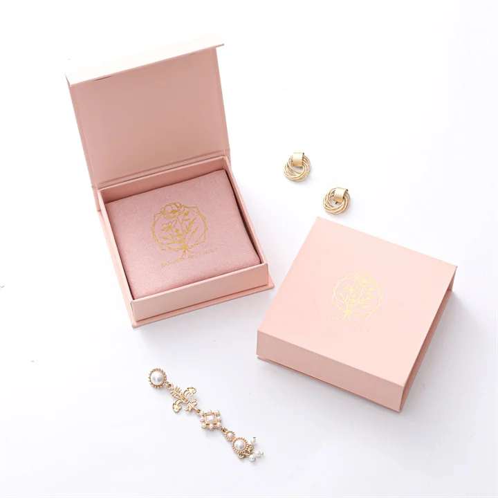 New pink paper box gift box packaging box Magnetic