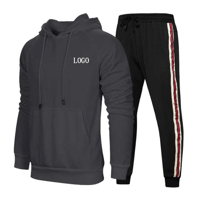 

Multiple Colour Mens Designer Sports Athletic Tracksuit Thickening Full Zip Hoodie Bottom Set Jogging Pants Sweatsuit