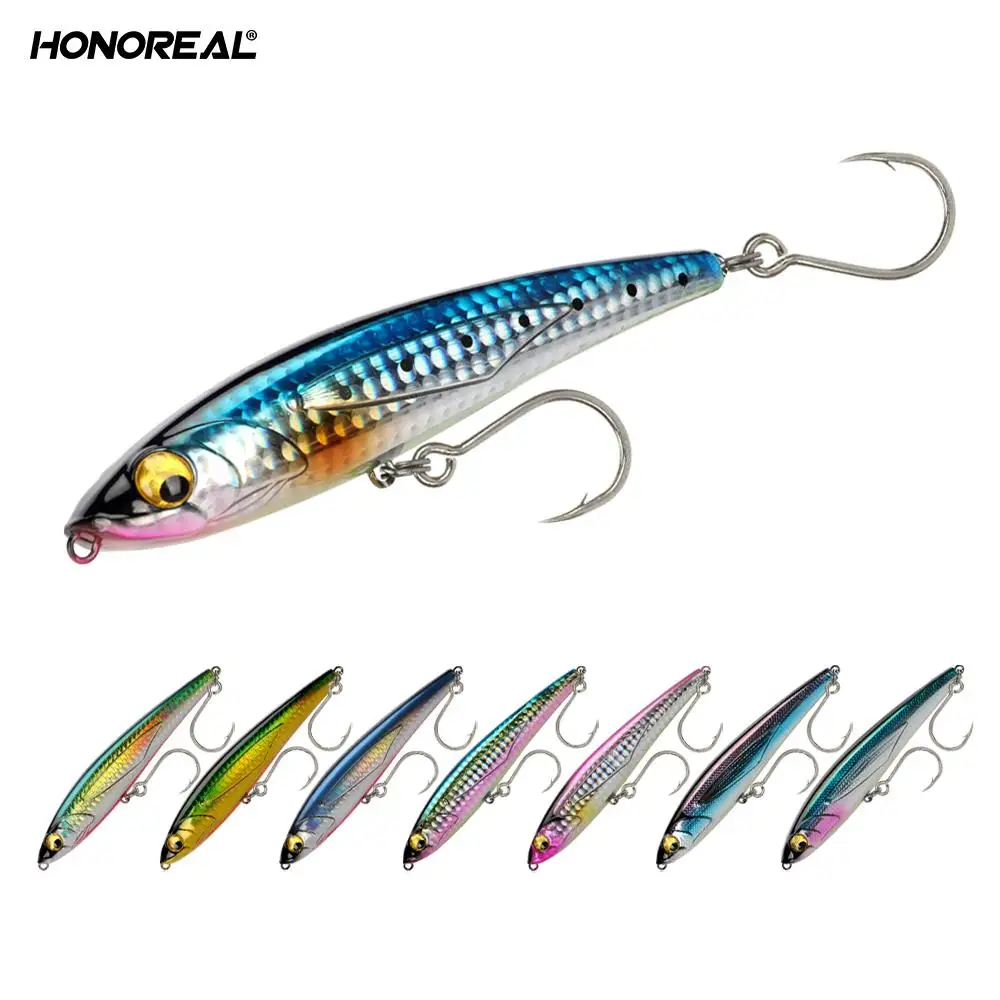 

HONOREAL 115mm 51g Hard Plastic Sinking Stick Bait Saltwater Pencil Baits