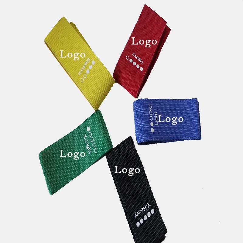 

Yoga Home Hip Exercise Resistance Bands Set Of 3 Durable Tight Unisex Exercise Mini Resistance Band Custom Logo, 5 colors