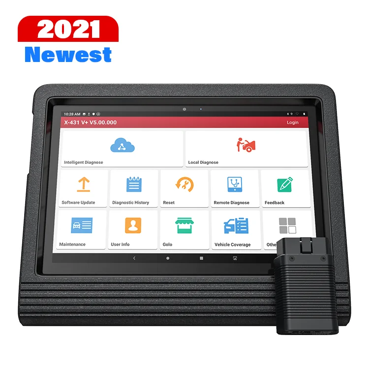 

2020 New Version Launch x431V+ 4.0 10 inch Launch x431 Super Scan Tool for 12v 24v Full System OBD2 Diagnostic Tool