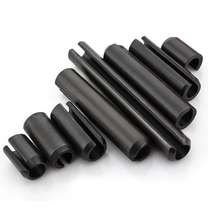 
spiral roll slotted split spring dowel pin 