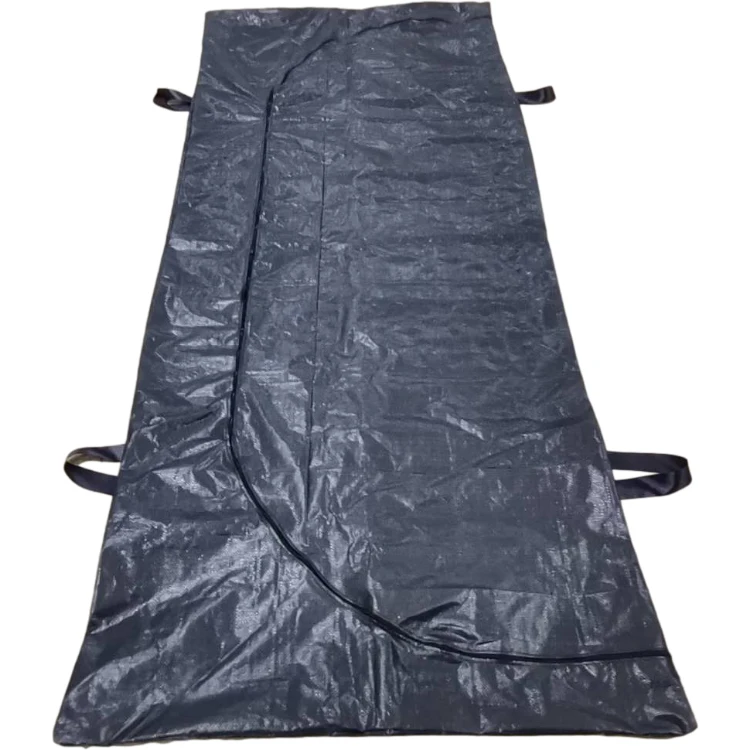 
Heavy Duty PP Body Bags For Dead Bodies With Handles Black For Funeral 