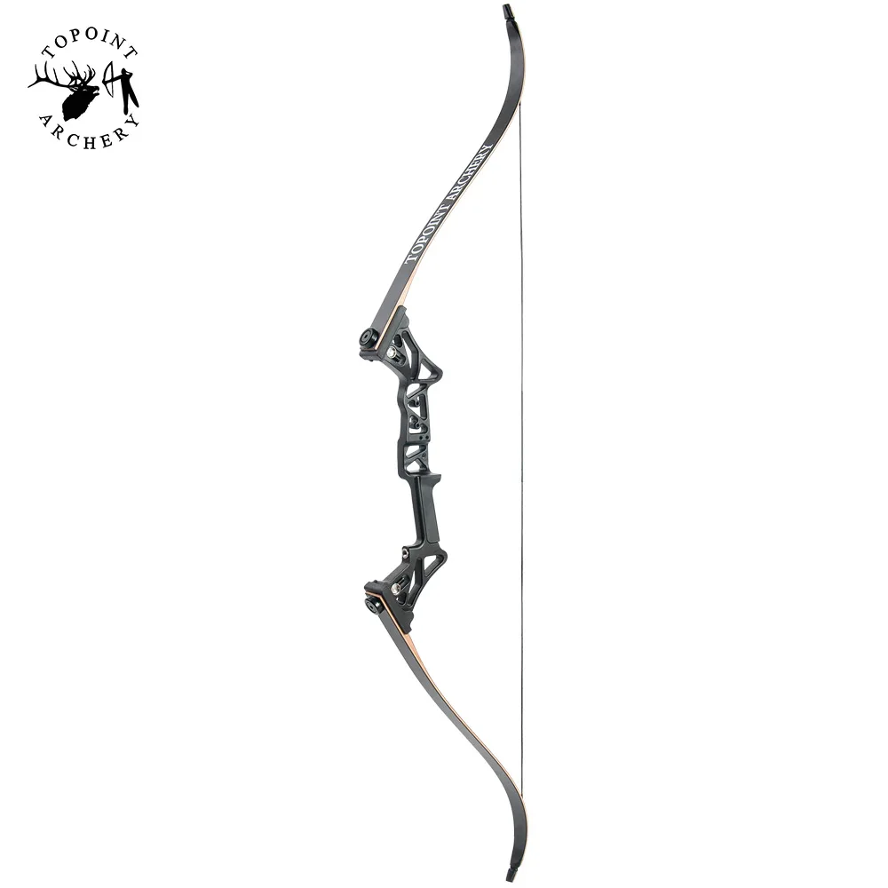 

TOPOINT ARCHERY Hunting recurve bow R3, takedown recurve bow, Bow Length:58", Riser Length:18", for RH only, Black, black camo, forest camo, snow camo, muddy girl