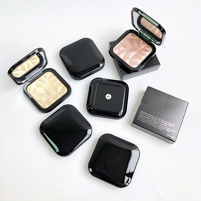 

Wholesale Private no label makeup brush black packaging highlighter