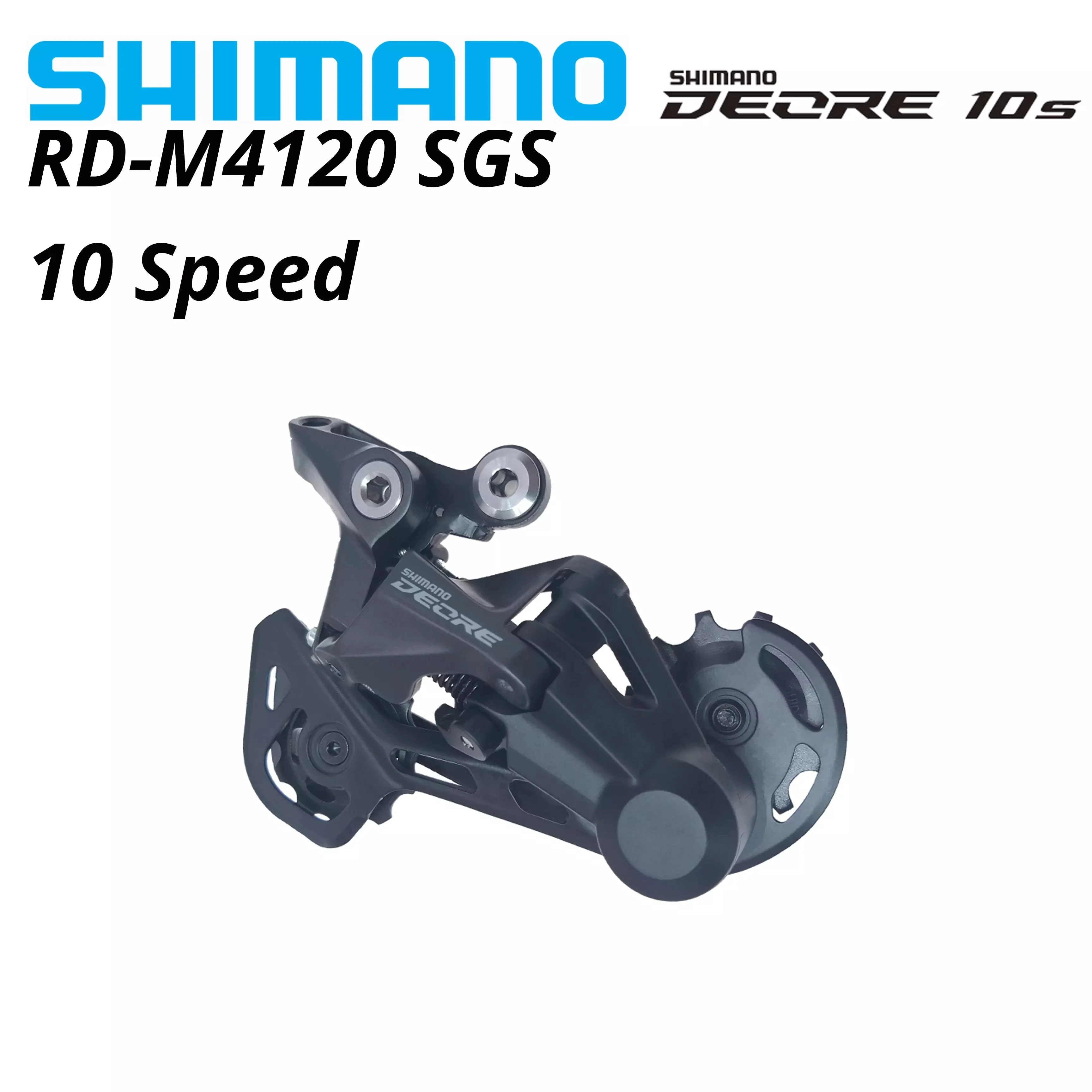 

SHIMANO DEORE RD M4120 Rear Derailleur SHIMANO SHADOW RD-M4120 SGS 2x10/11 speed Mountain Bike exchange MTB bicycle 10s 10v 11s