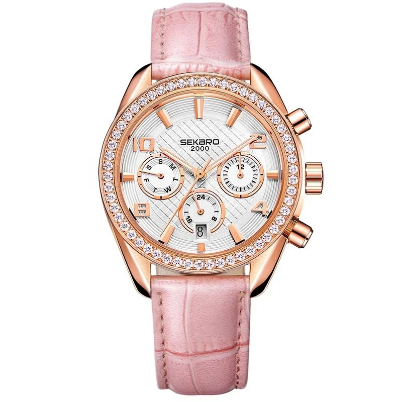 

SEKARO 2020 Women's Luxury brand watch Automatic Multifunction Mechanical Ladies Watch