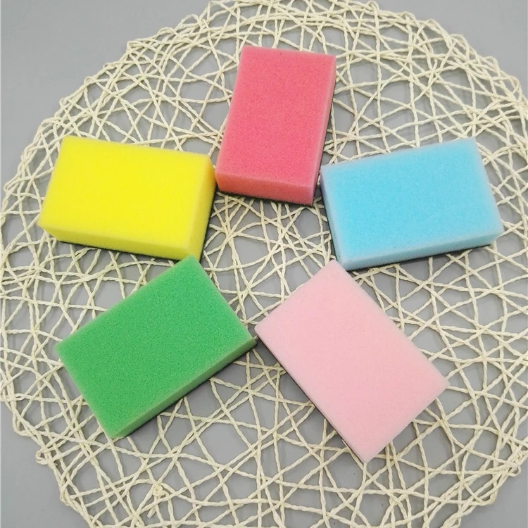 

Kitchen Dish Cleaning Scourer Pad Colorful Sustainable Polyester Sponge Scouring Pad