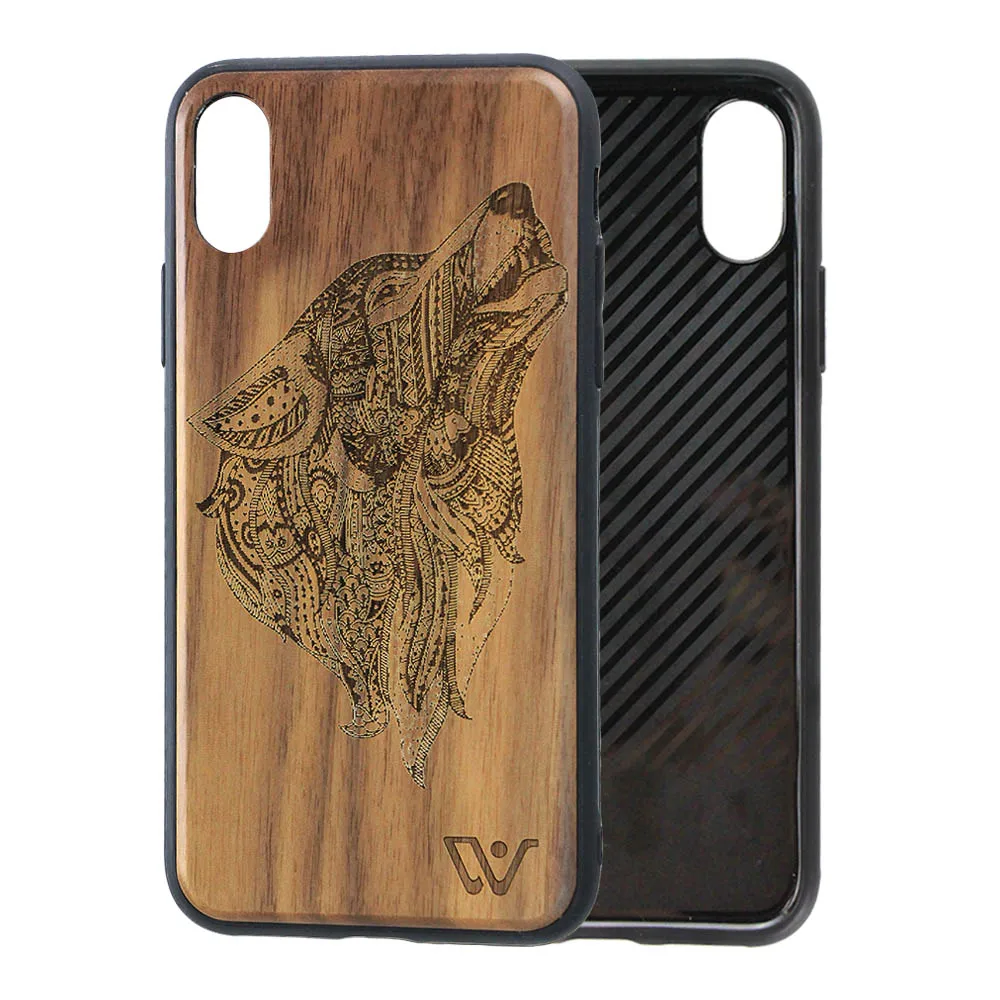 

Free Shipping 3D Laser Natural Wood Cell Phone Cover Case For iPhone 5 6 7 8 Plus X XR XS Max, Customized