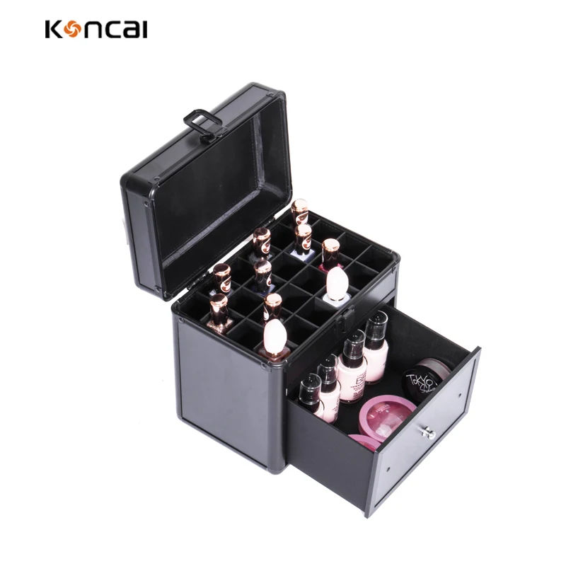 Professional Nail Beauty Case Suitcase With Handle Vanity Box Buy