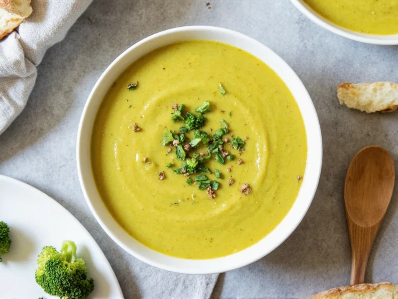 Perfect Creamy Broccoli Soup Recipe in 30 Minutes