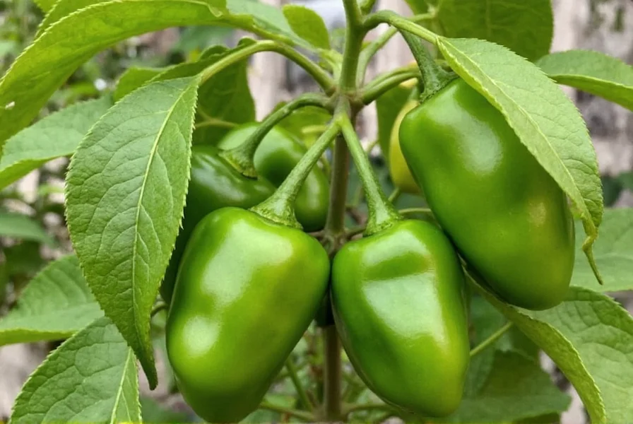 Pepper Plants in Garden