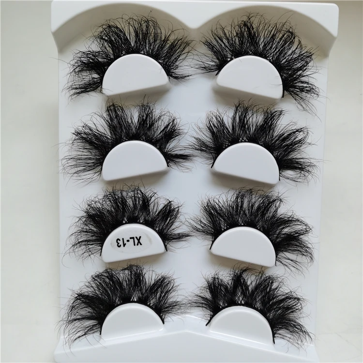 

Hot Selling Handmade Luxury Extra Long Fluffy Lashes 25mm 3D Mink Eyelash