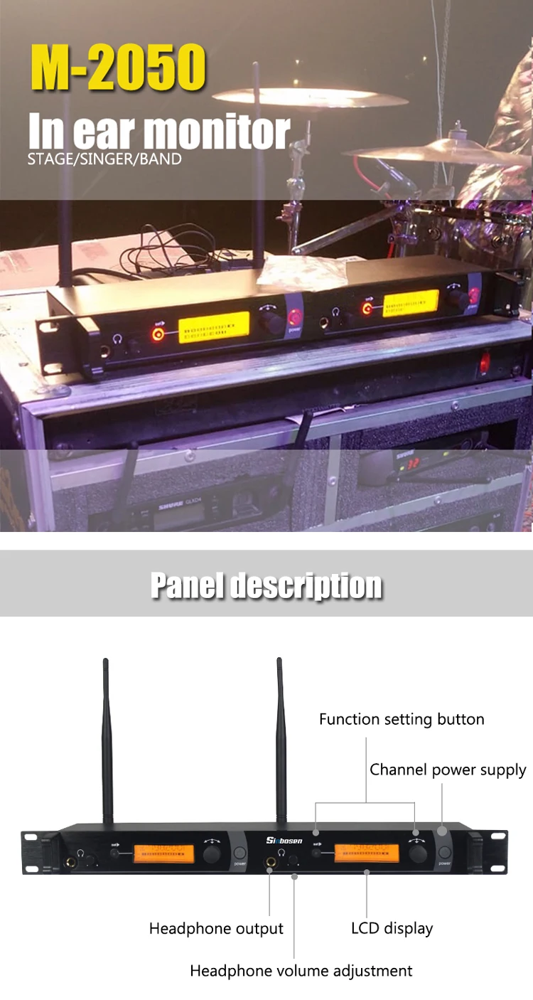 Wireless Microphone M-2050 Iem 