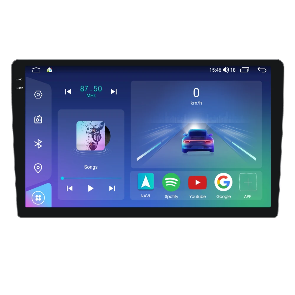 

7862 9863 EU/RU Stock Android 11 QLED+2.5D+DSP+CarPlay Car Radio Player Universal For all cars auto radio 9'' 10'' no dvd