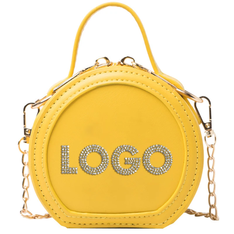 

Wholesale hot selling cheap fashion handbag custom new design trendy high quality round clutch bag crossbody bag women, Brown,blue