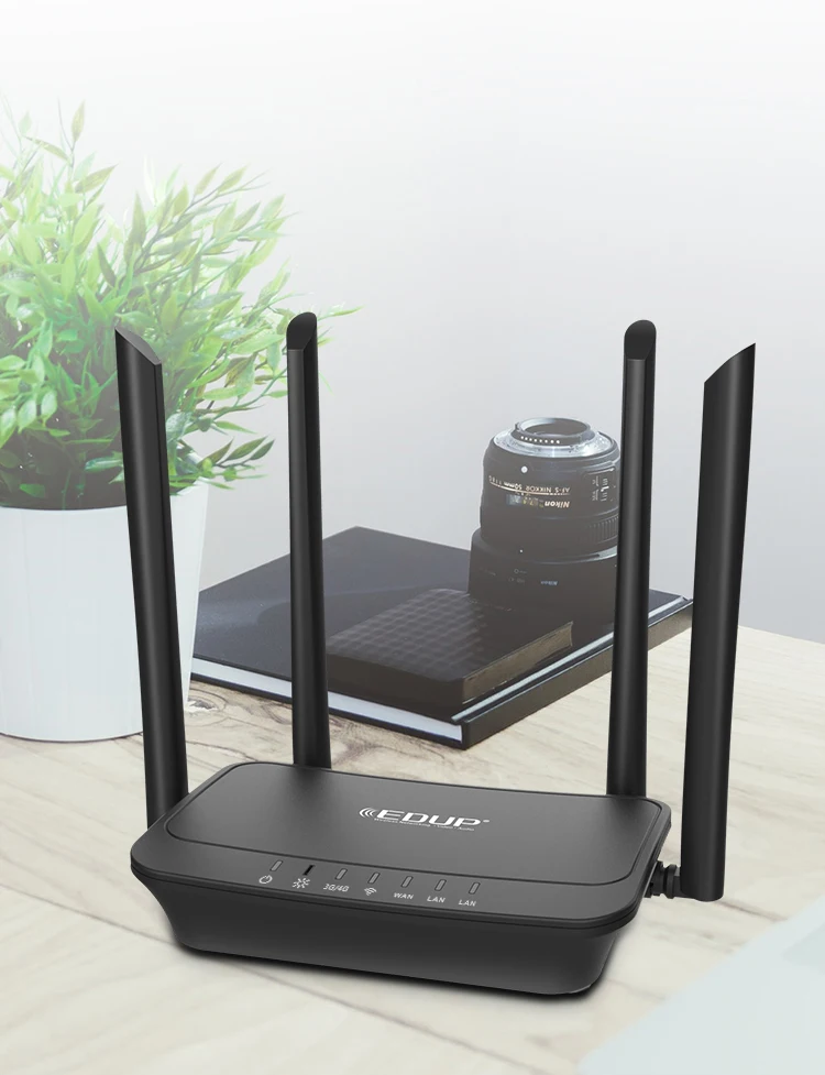 
EDUP High Speed 300Mbps 4G LTE MTK7628 WiFi Router With SIM Card Slot 
