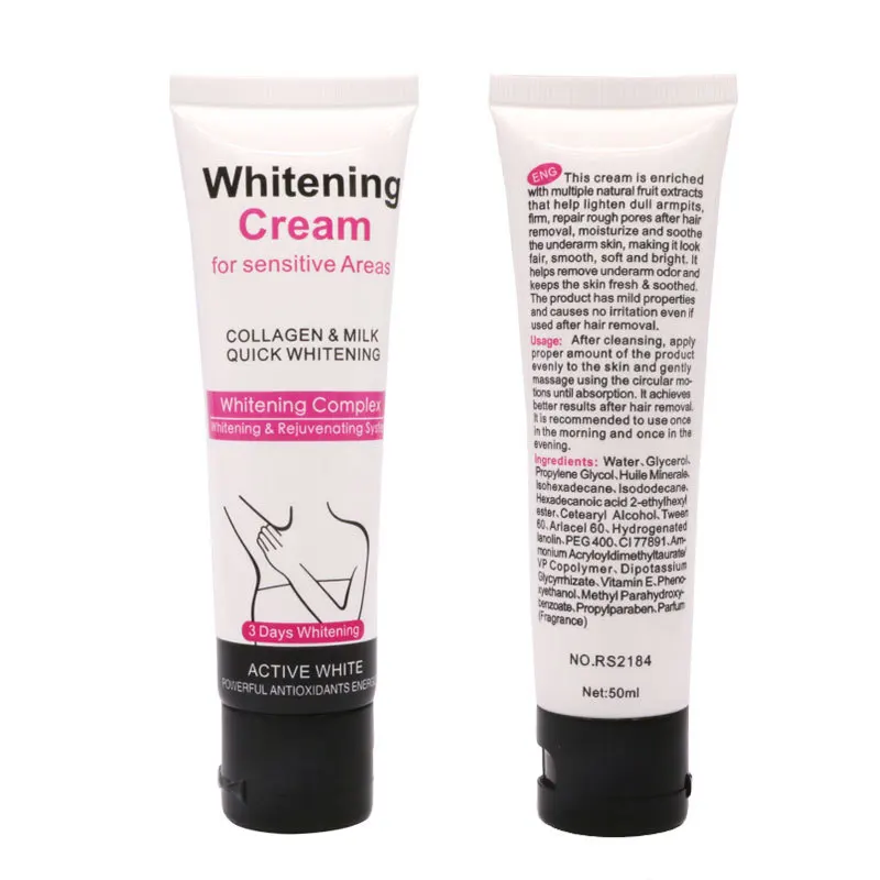 

Wholesale Armpit Underarm And Body Whitening Cream For Sensitive Areas