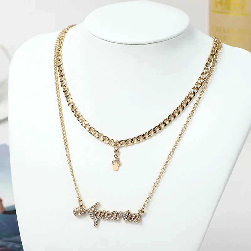 

Newest Horoscope Necklace Design Women Girls Name Necklace Zodiac Sign Necklace Jewelry