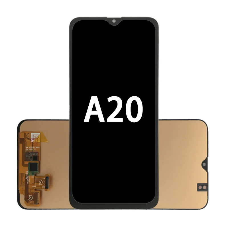 

New products cell phone parts Touch Screen for Samsung a20 a205f SM-A205FN SM-A205GN A205U Oled Lcd Display, Black