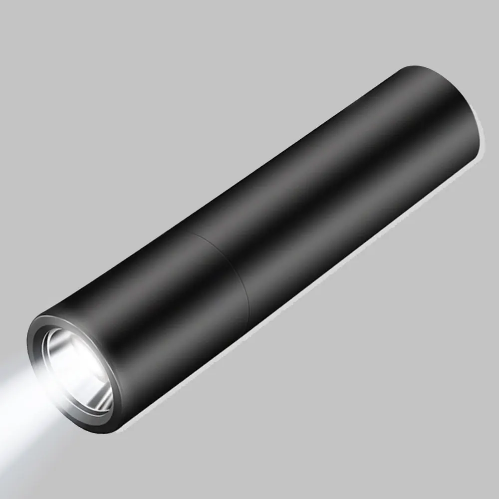 

Mini Flashlight Multifunctional 3 Modes Rechargeable LED Flash light for Home / Field